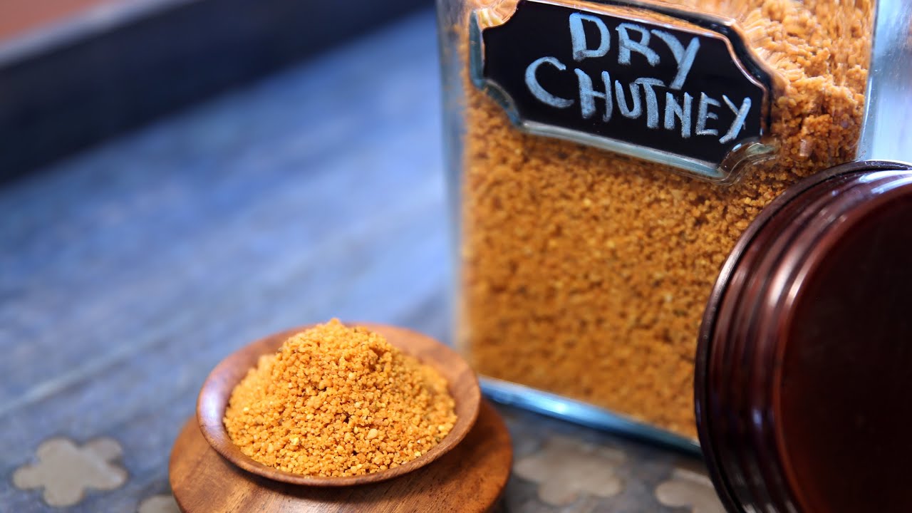 Dry Chutney Powder | Chutney For Vada Pav, Idli, Sandwiches | Divine Taste With Anushruti | Rajshri Food