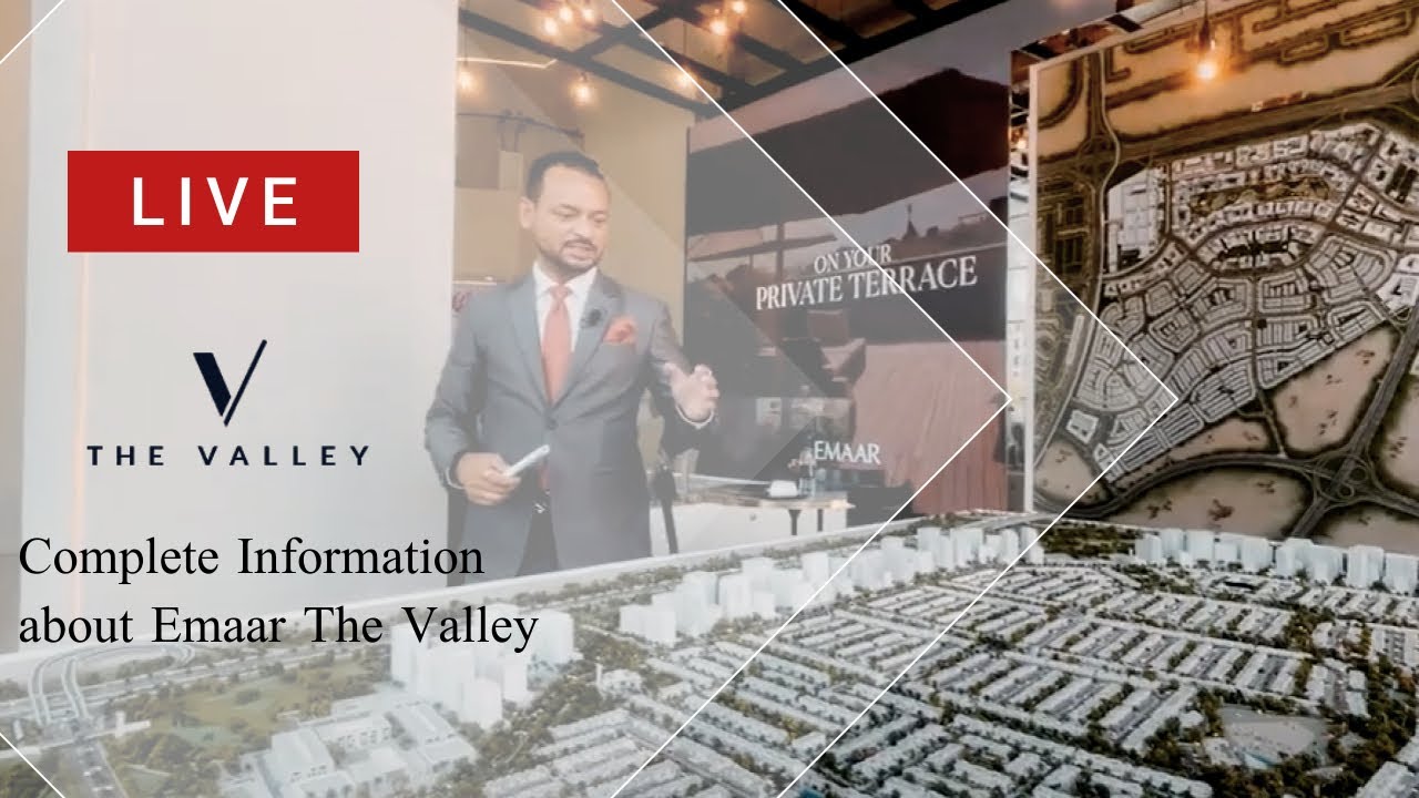 Complete briefing about emaar upcoming project the valley with 