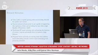 Buffer-Aware Dynamic Adaptive Streaming over Content Centric Networks