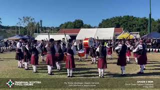 Transvaal Scottish Pipes and Drums - Grade 2 MSR - South Coast Highland Gathering 2026