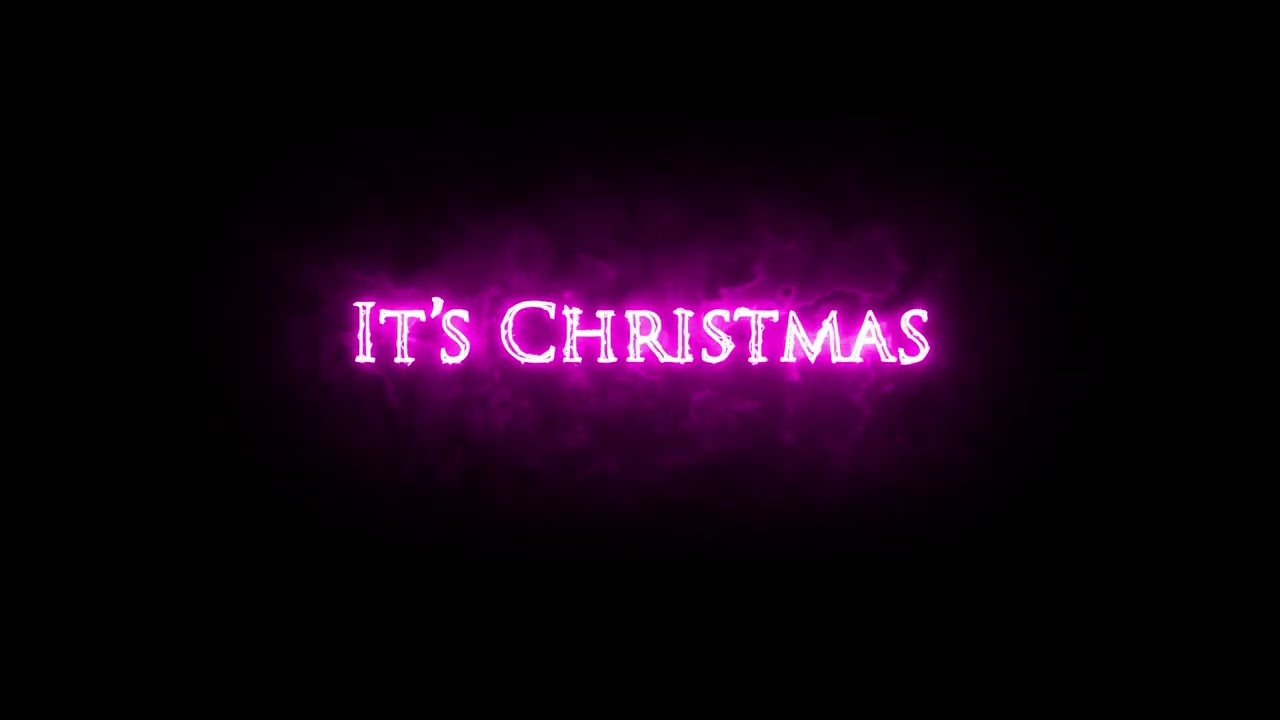 It's christmas text animation # Visual STORYTELLER