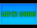 i reached 8,000 bedwars doubles wins