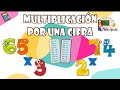 Multiplicación por una cifra | Aula chachi - Vídeos educativos para niños