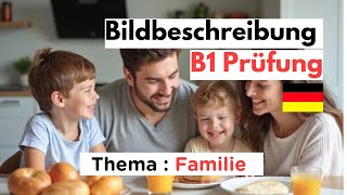 Image description B1: Mastering the topic of family perfectly | German B1 exam preparation #learn...