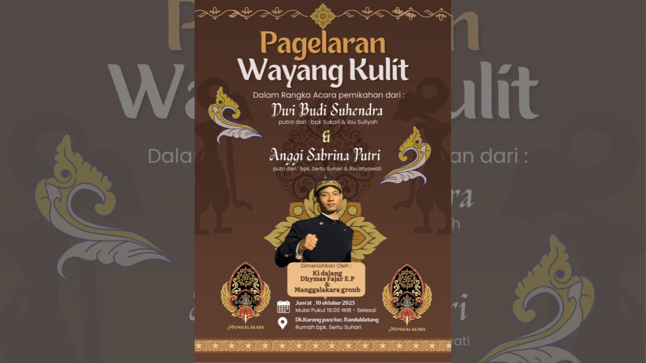 LIVE 🔴 SEMAR MBANGUN KAYANGAN WAYANG KULIT KI DALANG DYIMAS FAJAR E.P| WALIMATUL ARSY  | SR AUDIO