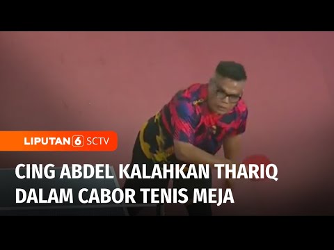 Turnamen Olahraga Selebriti Indonesia, Cing Abdel Tumbangkan Thariq Halilintar! | Liputan 6