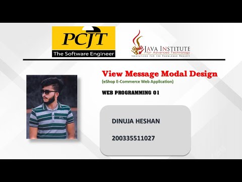 Web Project Task 47 |  Web Programming 01 | Java Institute | 1st Year | Semester 01