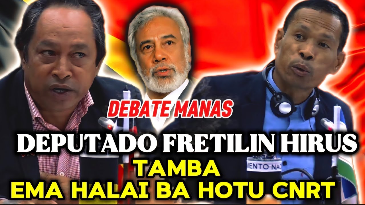 FRETILIN  VS CNRT IHA PARLAMENTO ‼️