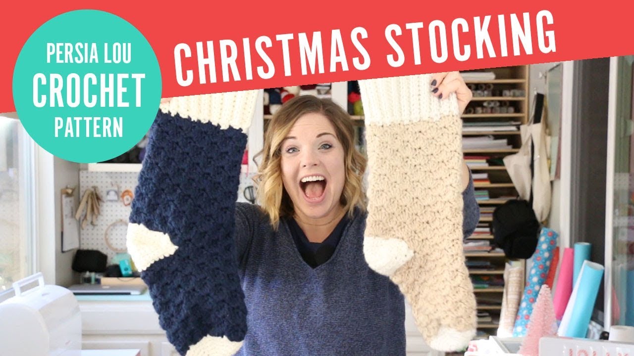 Crochet Christmas Stocking Free Crochet Stocking Pattern