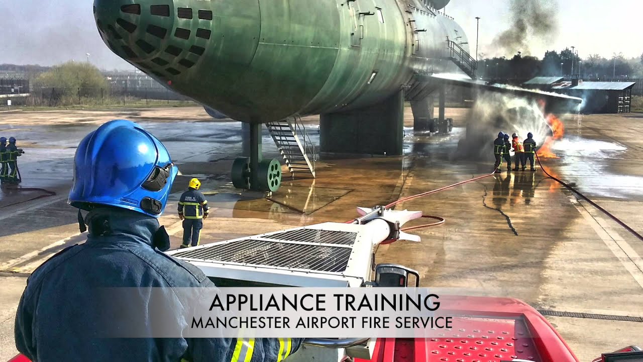 Manchester Airport Fire Service World Training YouTube