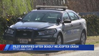 Pilot identified after fatal helicopter crash in Pittsylvania County