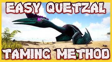 Ark Survival Evolved : Genesis Part 2 Easy Quetzal Taming Method