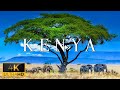 FLYING OVER KENYA (4K UHD) - Soothing Music With Stunning Beautiful Nature Film For Stress Relief