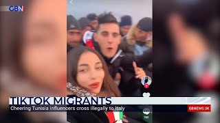 TikTok Migrants: Social media influencers document illegal crossing online