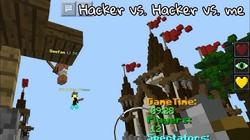 Hacker vs. Hacker vs. me - Brokenlens Skywars