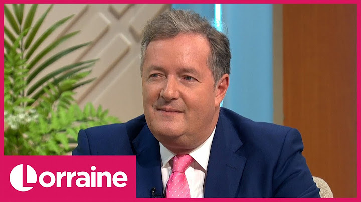 Piers Morgan Reveals How His Friendship With Trump Inspired His War on "Wokeness" | Lorraine