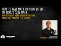 How To Pass General Knowledge Test & Praxis Core Math | Free Webinar Recording