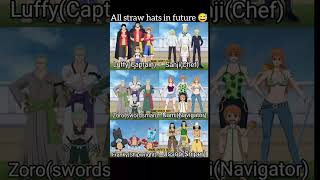 All straw hats in future #anime #onepiece #trending #memes #short