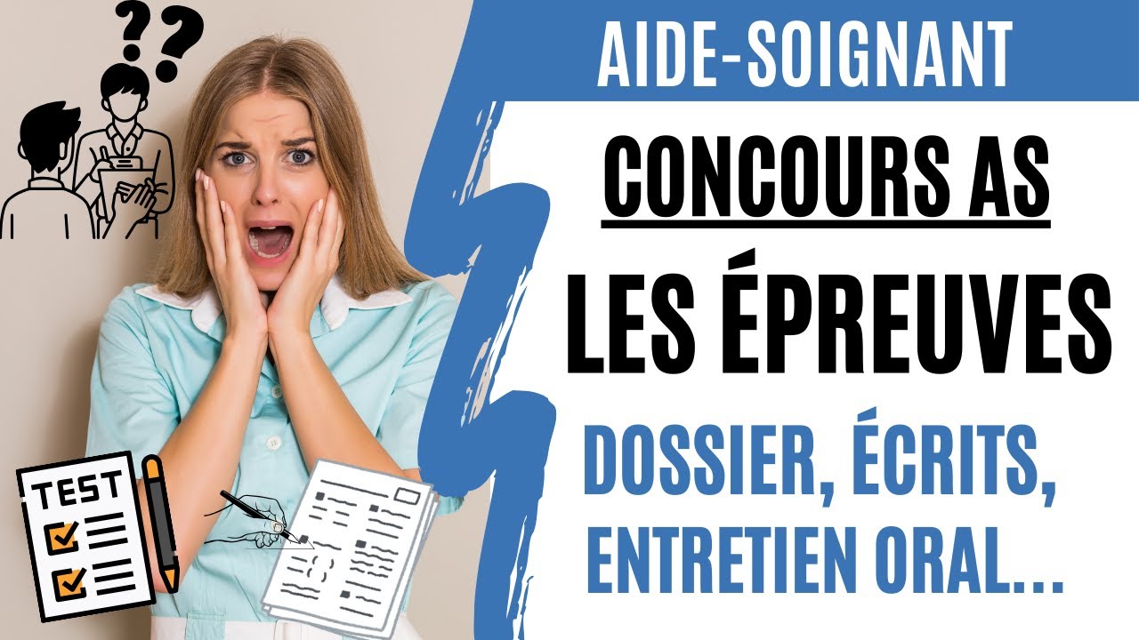 Quelles sont les ÉPREUVES du CONCOURS AIDE-SOIGNANT ?