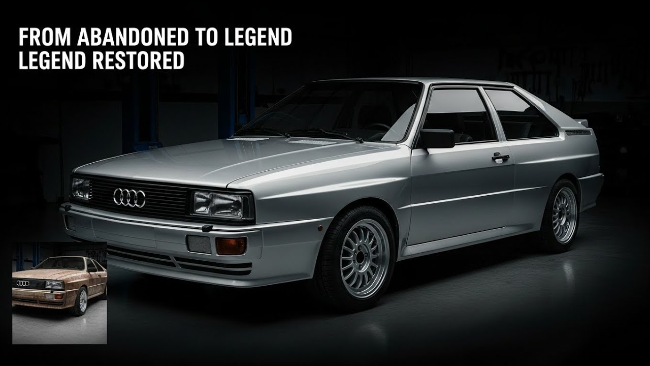 Abandoned 1983 Audi Quattro Restored to Factory New | Full ASMR Rebuild