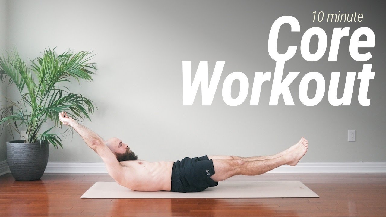 10 Minute Core Workout | Follow Along, No Talking - YouTube
