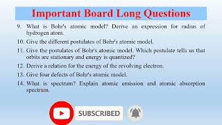 Important Long Questions Chapter 5 1styear Chemistry #1styearchemistryimportantlongquestions2023