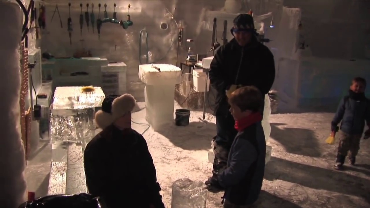 Chena Hot Springs Ice Museum Alaska