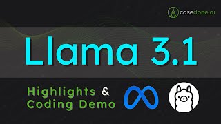 Llama 3.1-Highlights & Coding Usage Demo in Ollama and Open WebUI