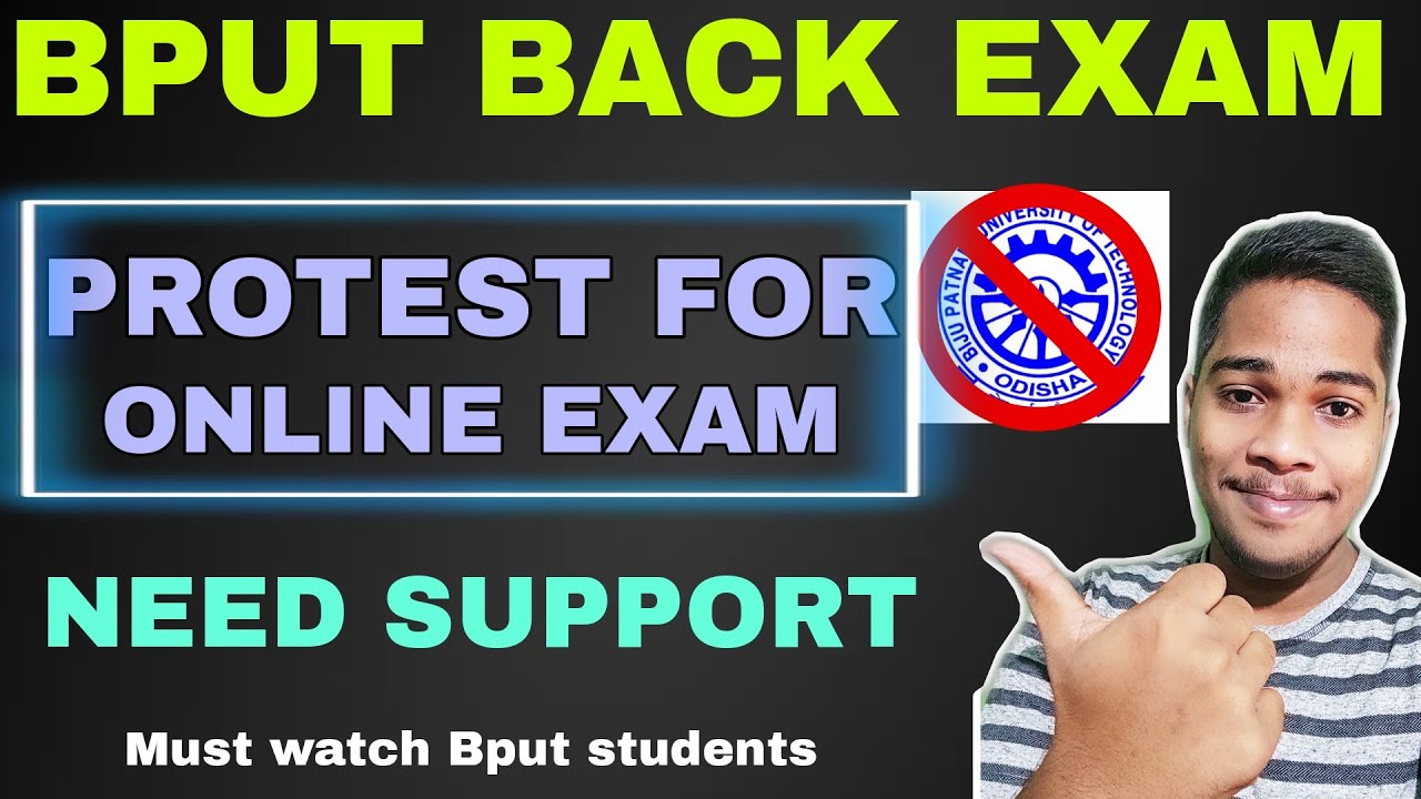 Bput Online Back Exam Protest||Need Your Support For Back Exam||Must Watch Every Bput Students🔥