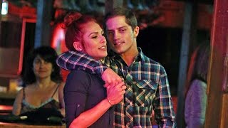 'Dancing With the Stars' Partners Sharna Burgess and Bonner Bolton Snapped on Flirty Night Out