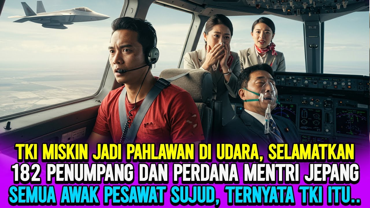 TKI DIHINA‼️TKI JADI PAHLAWAN DIUDARA, SELAMATKAN PESAWAT 182 PENUMPANG DAN PEERDANA MENTRI JEPANG