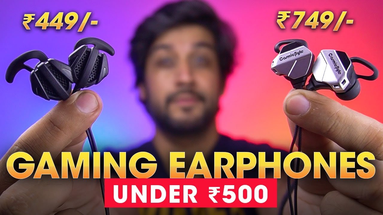 BEST GAMING Earphones for BGMI/PUBG/COD 