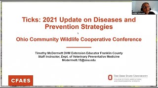 2021 Update on Ticks in Ohio – Tim McDermott, OSU Extension