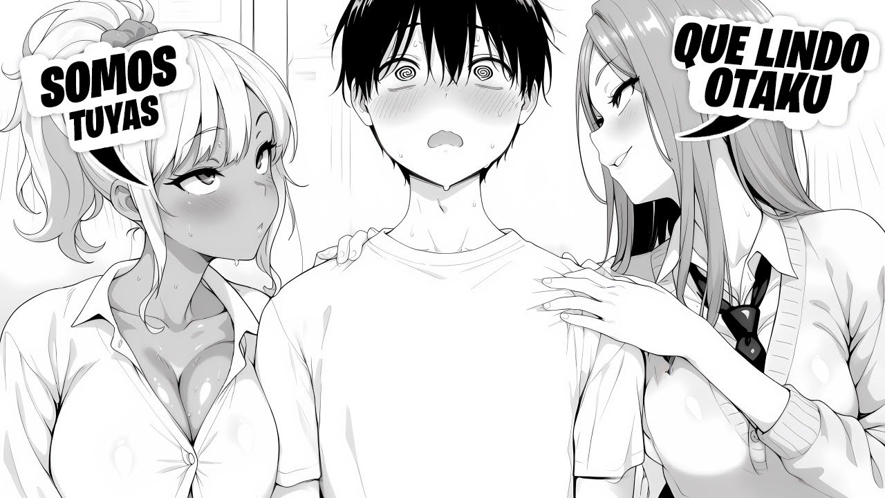 💠(1-4)El OTAKU ENAMORO a LAS CHICAS MAS POPULARES de LA ESCUELA POR SER SUMISO❤️ l RESUMEN DE MANGA