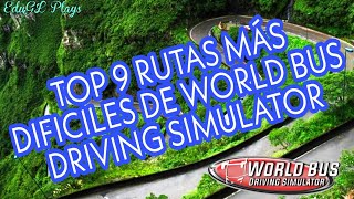 TOP 9 RUTAS MÁS DIFÍCILES DE WORLD BUS DRIVING SIMULATOR screenshot 3