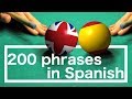 Learn spanish  200 phrases in spanish for beginners