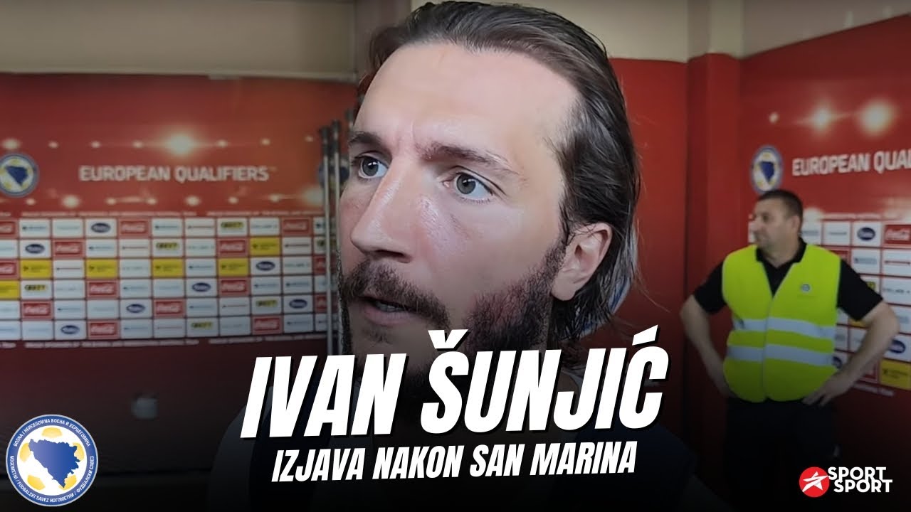 IVAN ŠUNJIĆ NAKON SAN MARINA | IZJAVA