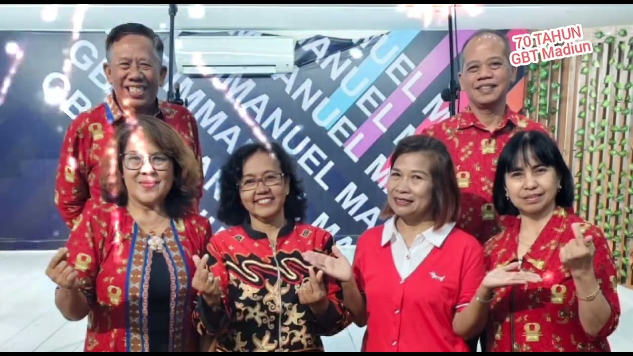 TUJUH DEKADE ANUGERAH || Hari Ulang Tahun GBT Madiun || Semangat Melayani 