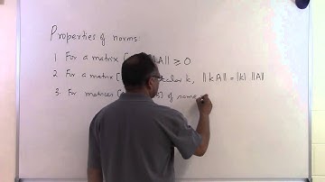 Chapter 04.09: Lesson: Properties of Norms
