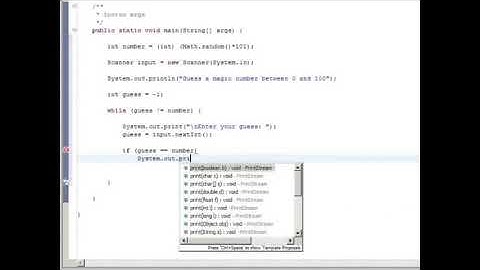 CSC-111 - Chapter 5 - Guess A Number