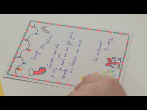 Video: Cum Să Scrieți O Scrisoare Lui Moș Crăciun: Eșantion De Text