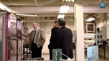 President Obama Tours Our Energy Innovation Lab