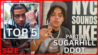 Sugarhill Ddot Debates The Top 5 Drill Rappers | On Site PT. 4