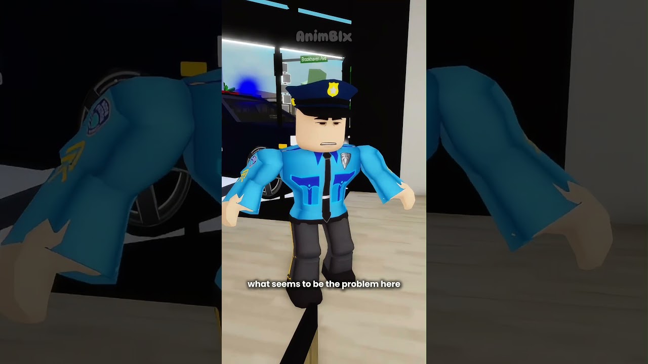 Rumi saw an accident and this is what she did after…😳 #roblox #robloxshorts