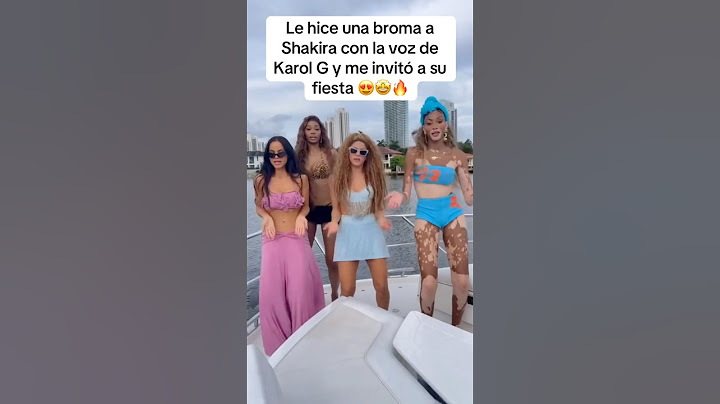 ¿Es real??? 😍😍😍 #broma #fyp #viral #shakira #karolg
