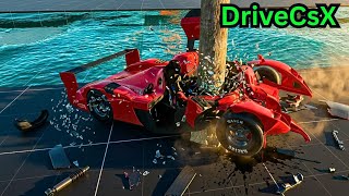 DriveCSX - Soft Body Car Crash Simulator - Car Crash Compilation Android Gameplay Part 22