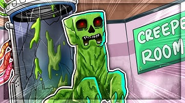 I Survived The Secret CREEPER FACILITY in Modded Teardown