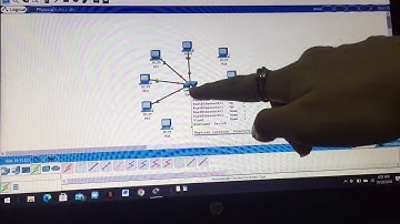 How to connect 10 computers with a switch in peer to peer model in cisco packet tracer.