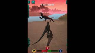The cursed dinosaur isle mobile gameplay #tcdi #gaming #thecursedisle #dinosaur #aura #shorts #fyp