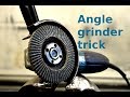 Angle grinder trick - how to get more from your flap discs